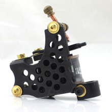 Top Aluminum Alloy Tattoo Machine Gun for Shader With 14 Wraps Coils
